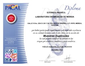 Diploma PACAL _ Muestas Duplicadas